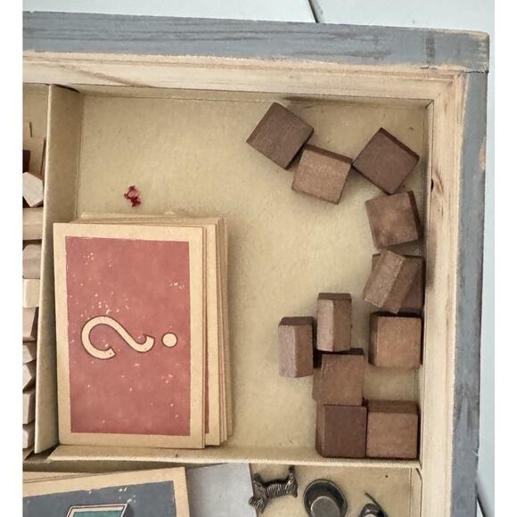 Monopoly Rustic Wood Series Wooden Board Game Classic Game Limited - Picture 7 of 10